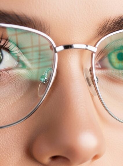 How to wear make-up with glasses