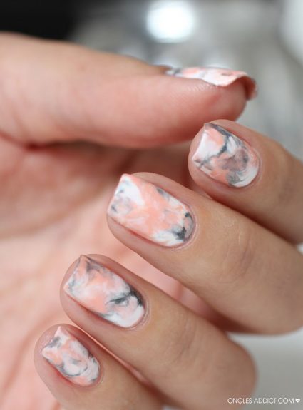 Marbled Nail Art Tutorial