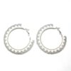 Peyote Hoop Earrings - Zigzag - Image 2