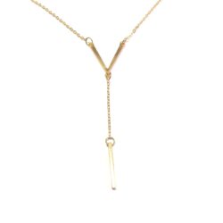Y-shaped Necklace - Bar