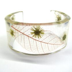 Cuff Bracelets - Resin with Embellishments