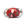 Red Chunky Rings - Image 2