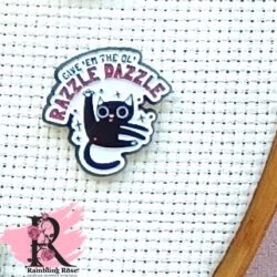 Razzle Dazzle Enamel Needle Minder