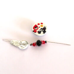 Red Needle Minder with Frogger