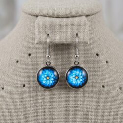 Dahlia Cabochon - Blue