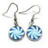Candy Cane Cabochon - Blue - Image 2