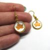 Maple Leaf Cabochon - Golden Brown - Image 2