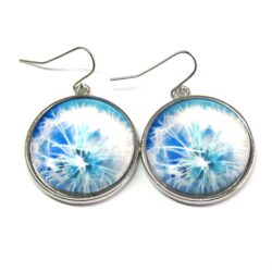 Dandelion Cabochon - Light Blue