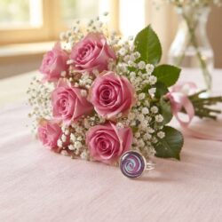 Rose Adjustable Ring