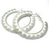 Peyote Hoop Earrings - Zigzag - Image 3