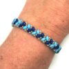 Peyote Bracelet - Blues - Image 3