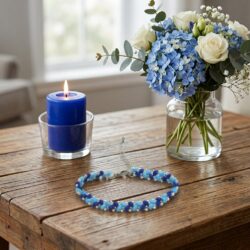 Peyote Bracelet - Blues