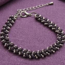 Peyote Bracelet - Purple