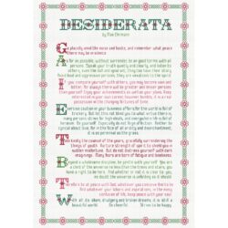 Desiderata Poem