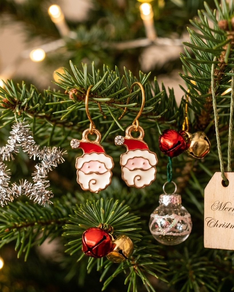 Santa with Diamanté Hat