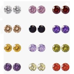 Zirconia Studs - metal-free